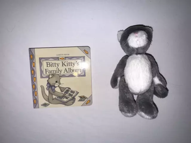 PLEASANT COMPANY American Girl BITTY BABY Plush BITTY KITTY w  Book