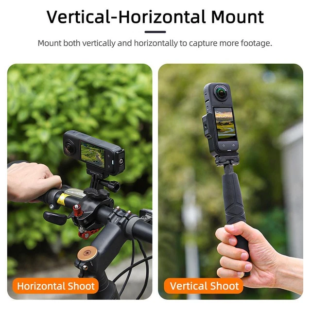 Insta360 X4 Air Supporto Multifunzione – Telaio Metallo Leggero Protezione Completa Sgancio Rapido Staffa Accessori Montaggi 1/4