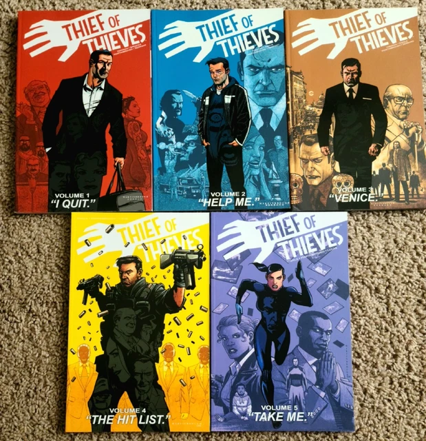 LOT - Thief of Thieves by Robert Kirkman - Vol. 1-5  -  Set of 5 - TPB