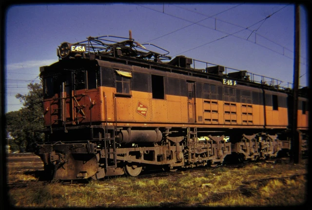Duplicate Railroad Slide DSLD Milwaukee MILW E-45A Three Forks MT 9/73