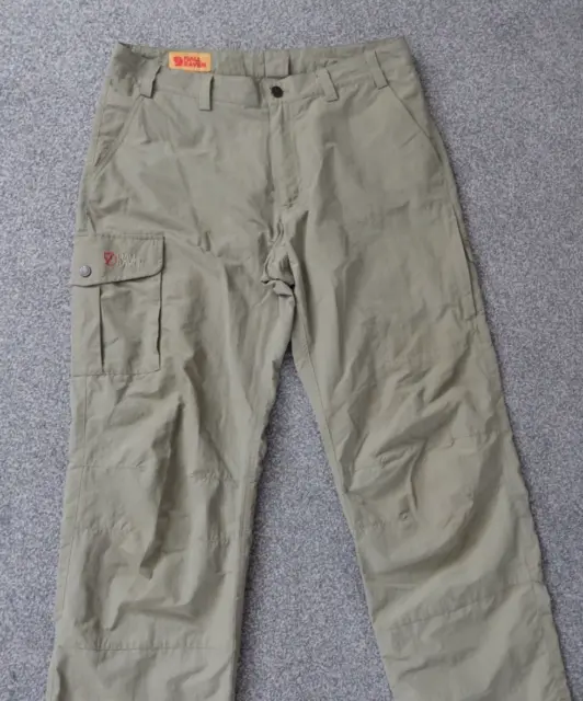 Mens Fjallraven Karl MT Green Walking Hiking Trousers Pants - W32 L32 3