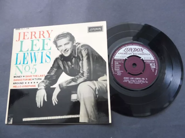 Jerry Lee Lewis - No.5 1962 UK EP LONDON