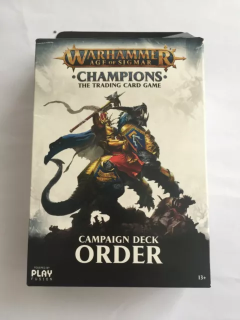 Warhammer Age of Sigmar Champions Campaign Decks Order - Choose Your Card