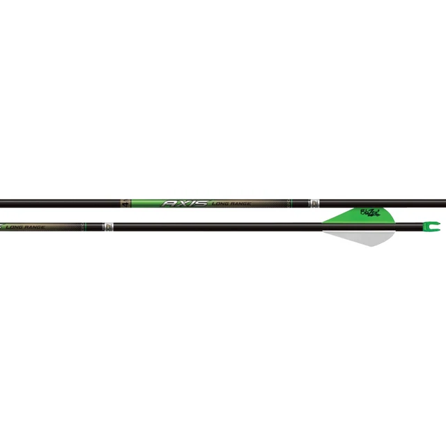 Easton Arrow Axis 4MM Long Range Carbon 400 Fletched 6pk 30124