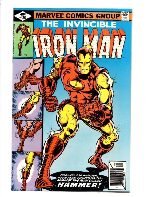 INVINCIBLE IRON MAN 126 TALES OF SUSPENSE HOMAGE BRONZE AGE MARVEL comics 1979 