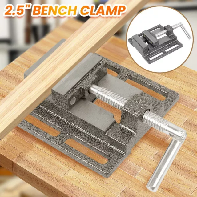 Maschinenschraubstock Säulenbohrmaschine Schraubstock 65mm Tischbohrmaschine