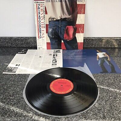 Lp Vinyl Bruce Springsteen Album Born In The Usa 28Ap 2850 Japan 1St Press Nm