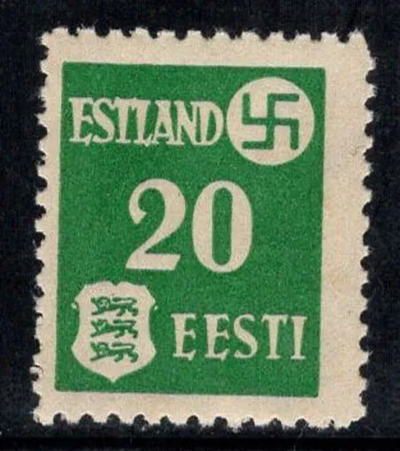 Estland 1941 Mi. 2 Postfrisch 100% 20 k