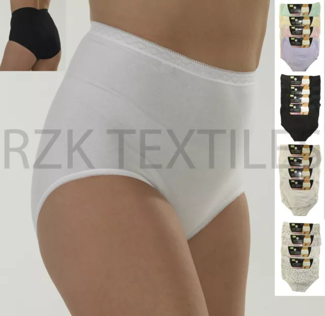 PLUS SUPER SIZE Bariatric Cotton Knicker Panties UK Extra Large XXXL Black  White £23.49 - PicClick UK