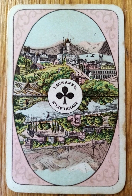 Ancien Jeu De Cartes Suisse - Vues Et Costumes Suisses - Jean Müller Schaffhouse