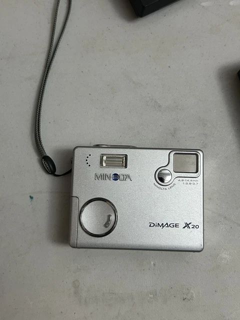 MINOLTA DIGITAL CAMERA DIMAGE X20 Junk Used $68.22 - PicClick CA