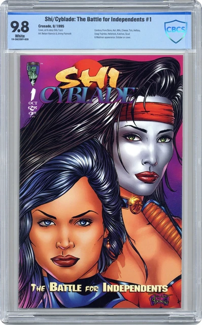 Shi Cyblade The Battle for Independents 1A Tucci CBCS 9.8 1995 19-2AC2DFF-028