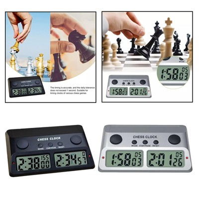 Accurate 1pc Accurate Concorso Gioco Digitale Timer Orologio di Scacchi Orologio 
