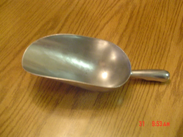 Heavy Duty 24oz ALUMINUM SCOOP 10.5" Bar Well Ice Machine, Popcorn, Candy, Food