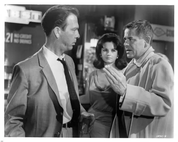 THE MONEY TRAP Actors Ward Wood And Glenn Ford 1965 OLD MOVIE PHOTO EUR ...