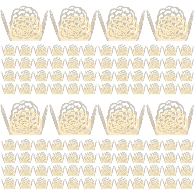 400 pz vassoio di carta cioccolato sposa tartufo avvolgi caramelle