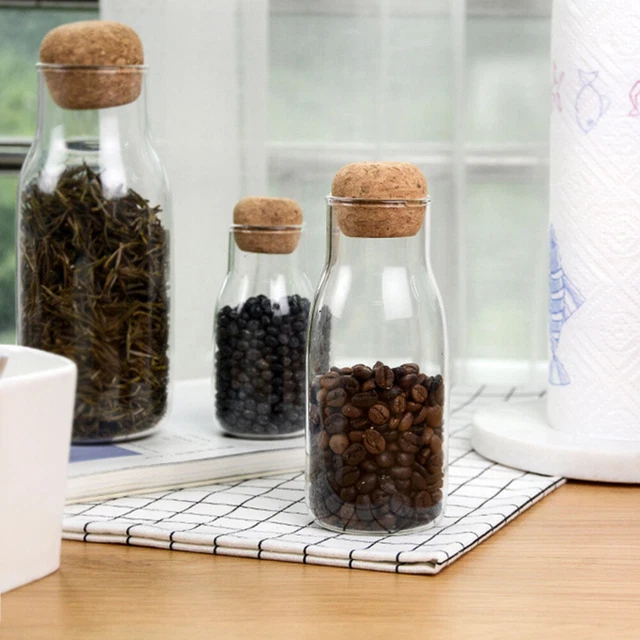 Bottiglie Latte Vetro Da 1L - 6 Pezzi Con Coperchi, Ermetiche, Riutilizzabili - Foto 7