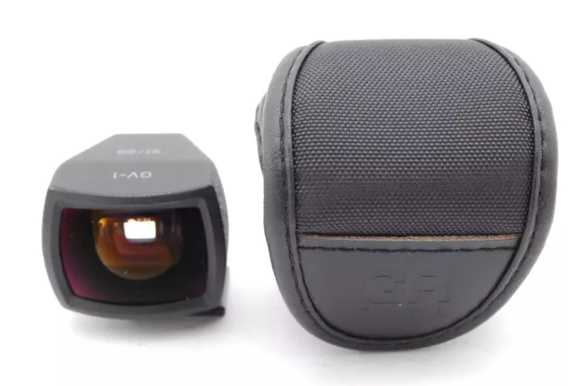 [TOP MINT] Ricoh GV-1 External Viewfinder 21mm 28mm Wide Angle for GR From JAPAN