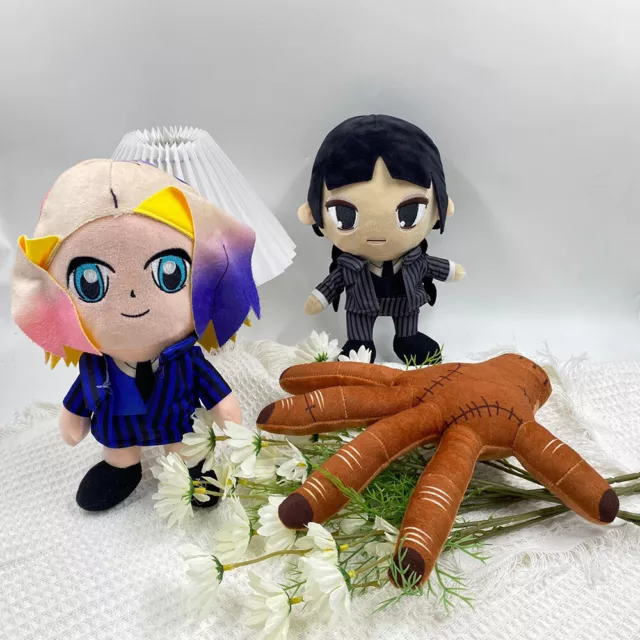 ANIME WEDNESDAY ADDAMS Thing Hand Wolf Girl Enid Plush Toys