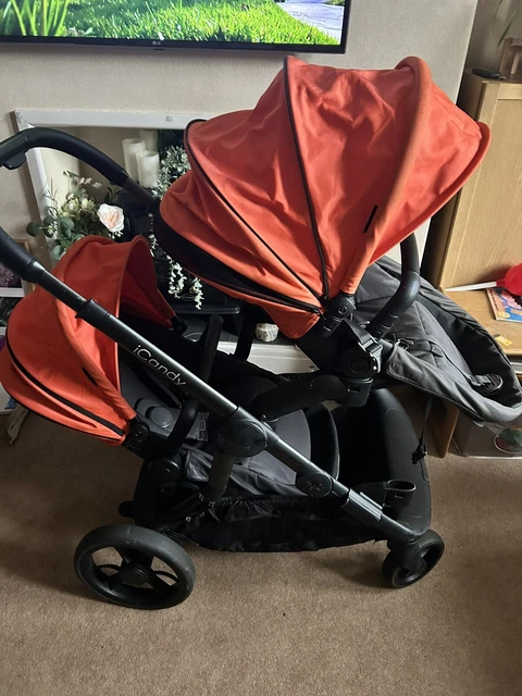 icandy orange double pram