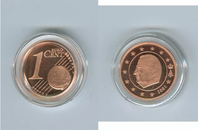 Belgien  1 Cent  PP/Proof  (Wählen Sie zwischen: 1999 - 2018)