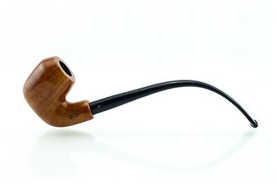 Pfeife Pipe Pipa ALDO VELANI CHURCHWARDEN Calabash liscia marrone Handmade Italy 