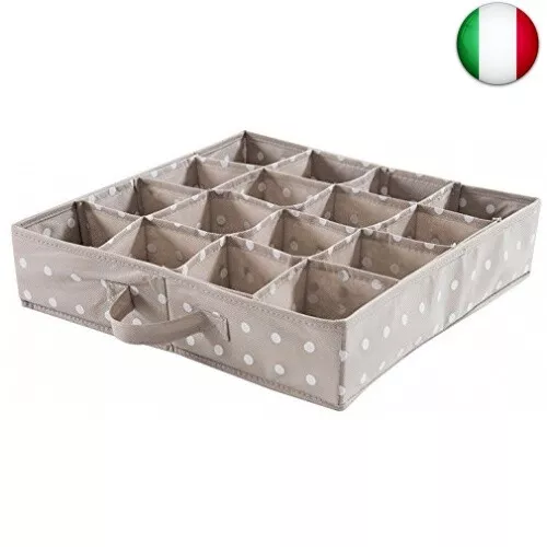 Compactor Organizer cassetti Marrone 40 x 40 x H.9 cm