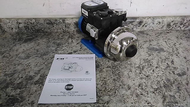 Flint & Walling VP10 1 HP 115VAC Single Phase Booster Pump