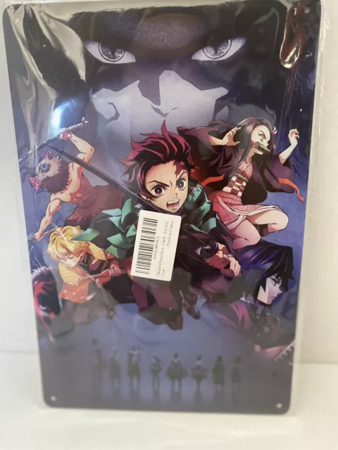 Anime Demon Slayer Metal Tin Sign Poster 8 x 12 NEW