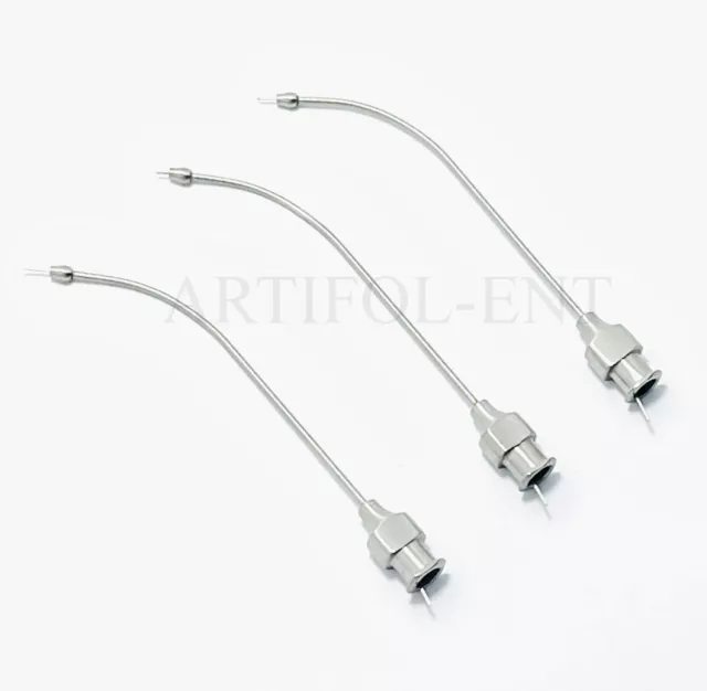 Surgical Infusion Cannula for Hypodermic Injections with Luer Lock Mount | 3 PCS