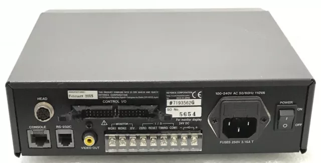 Keyence LT-9501H Laser Displacement Meter Controller for Sensor Head LT-9031M