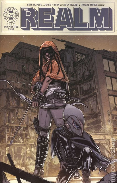 Realm #2E Haun Variant 2nd Printing VF 2017 Stock Image