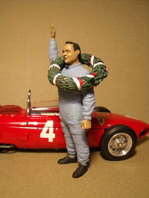 FIGURINE 1/18  BERGHE VON TRIPS  VROOM  NOT PEINT  FOR  MINICHAMPS  CMC  CMR 