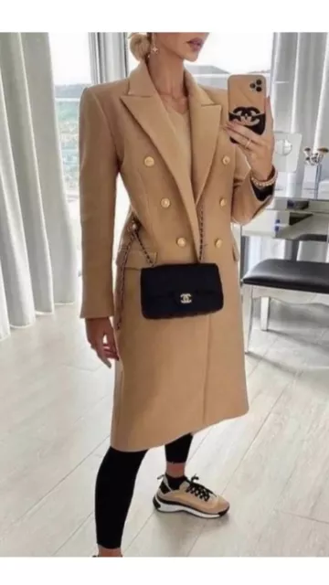 Giacca color hotsell cammello zara
