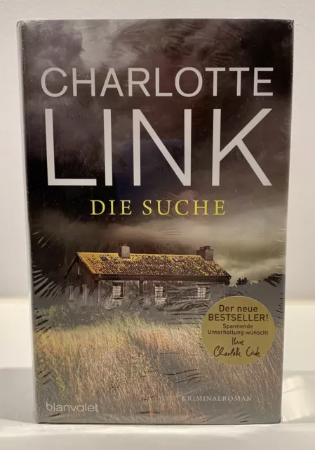 CHARLOTTE LINK »Die Suche« Kriminalroman Thriller Gebundene Ausgabe NEU
