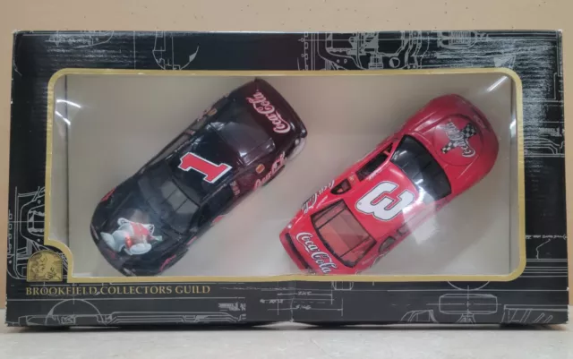 1999 Brookfield Collectors Guild 1999 Dale Earnhardt Sr Jr Coca Cola Set #3 #1
