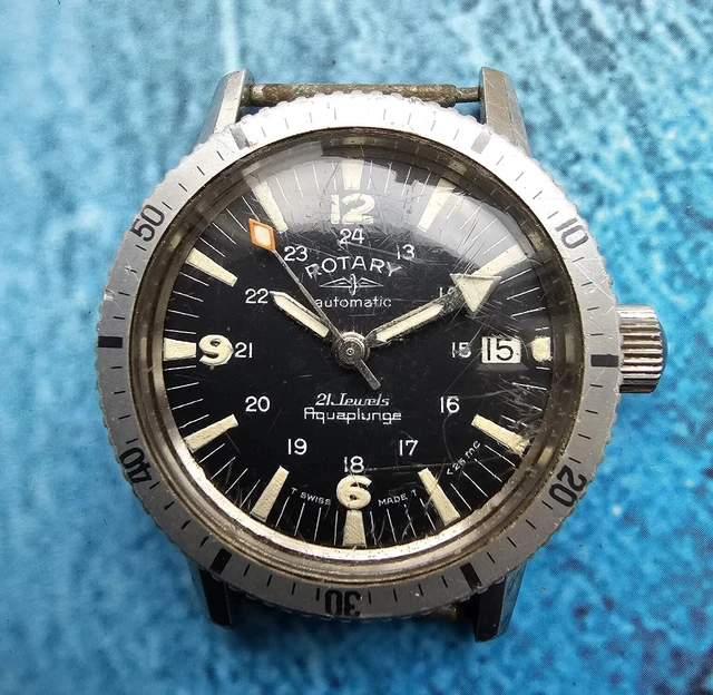 Montre De Plongée Vintage Capri – Pour Homme – Style Rétro