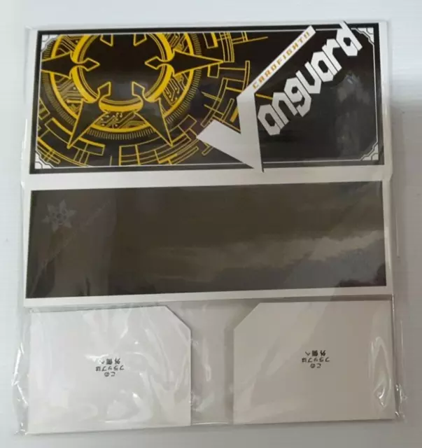 Bushiroad Cardfight Vanguard Logo Rangement Boîte Collection - Noir Jaune