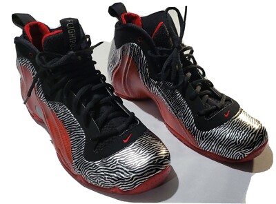 nike air flightposite exposed zebra