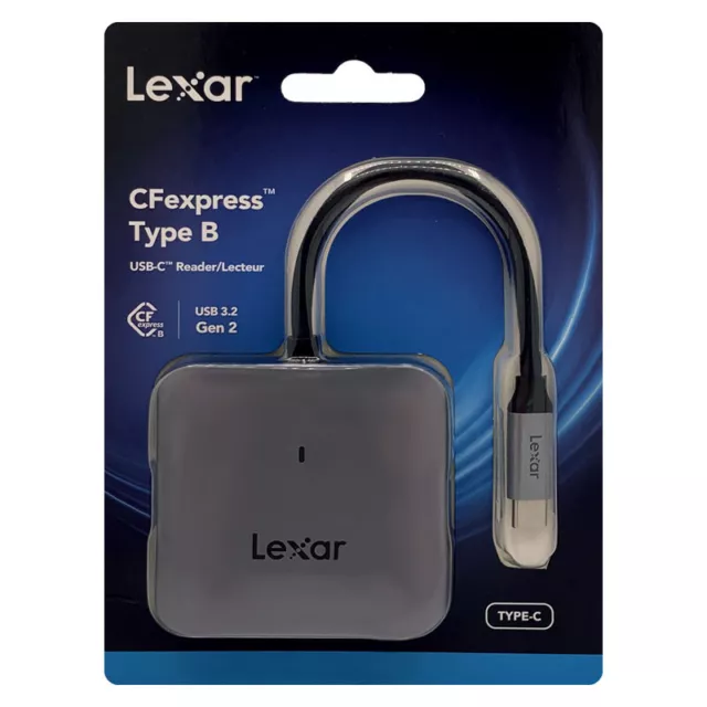 Lexar Type C Lecteur de cartes SD microSD CompactFlash USB 3.1