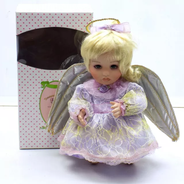 Paradise Galleries Treasury Collection 10" Porcelain Baby Doll Angel Of Mercy