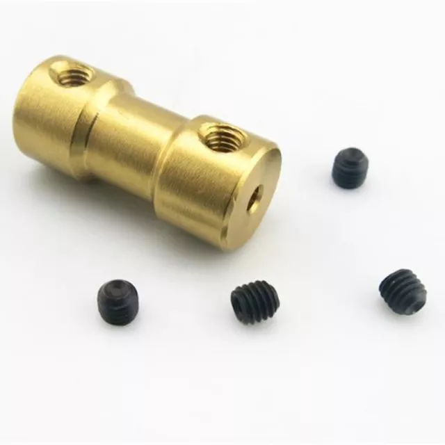 2/3/3.17/4/5mm Motor Copper Shaft Coupling Coupler Connector Sleeve Adapter Nzh$