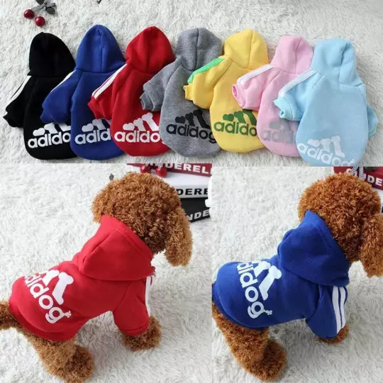 Two Legged Cotton Warm Dog Hoodie Pet Hoodie Clothing Adidog Inactive