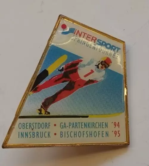 Orig. Pin  43. Skispringen Vierschanzentournee 1994/95 - Off.Logo  !!  RARITÄT