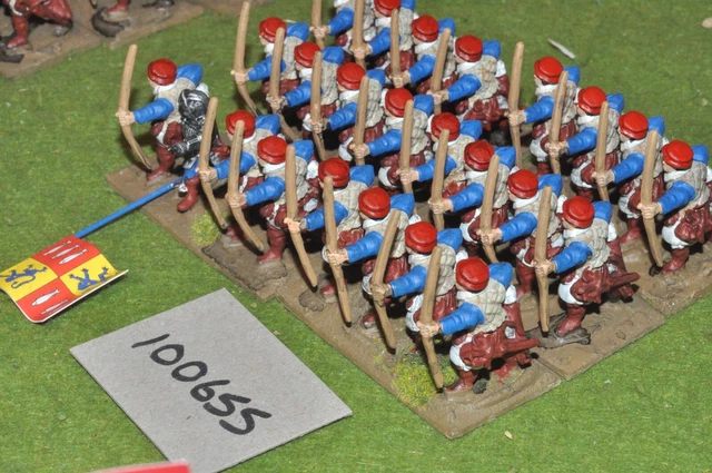 28mm renaissance / elizabethan - 24 archers - (100655)