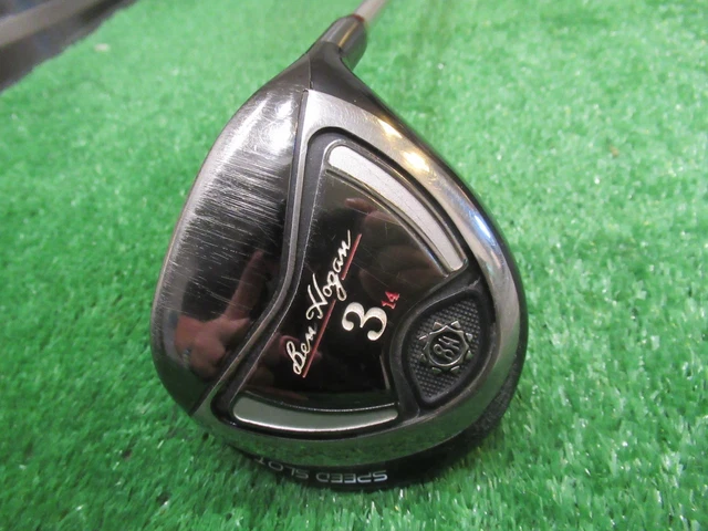 Vintage Ben Hogan Speed Slot Persimmon Wood Dura Ply 1-3-4