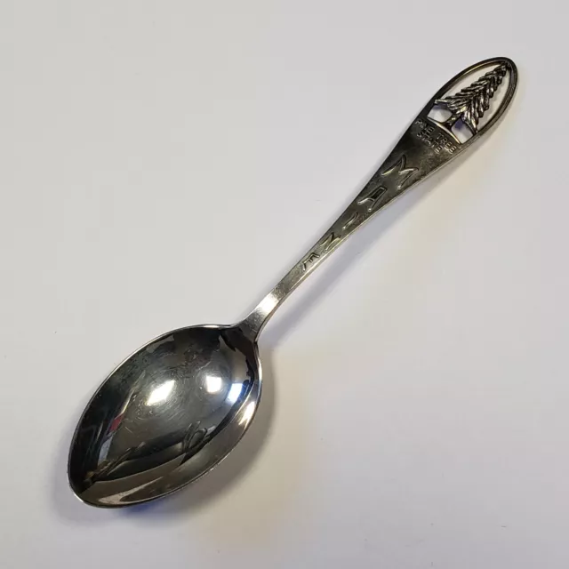 Sterling Silver Souvenir Spoon - Maine - Pine Tree State - SKU-FL0734