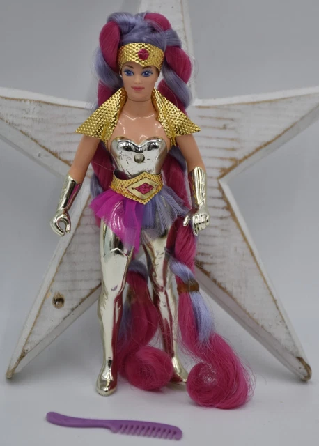 Figurine She-Ra Mattel Entrapta - Princesse Du Pouvoir, Vintage, état Correct