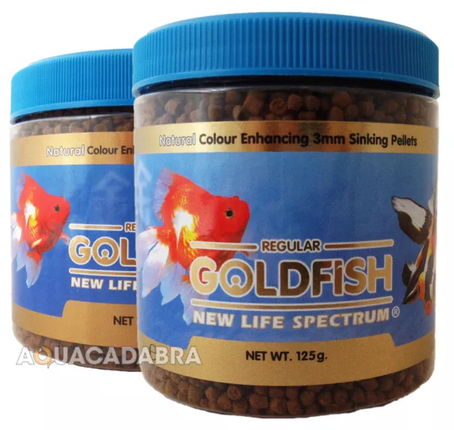 New Life Spectrum Goldfish 1Mm & 3Mm Small Sinking Cold Water Fish Food Pellet