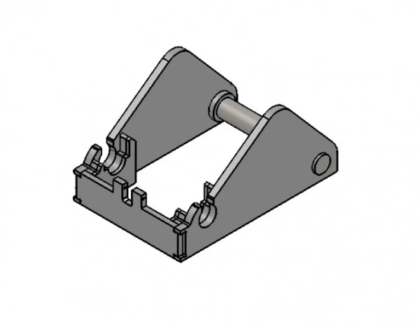 Adapterrahmen Anschweißrahmen Schnellwechsler Neuson Wacker Gr. 2